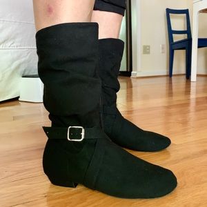 Women’s Dance Boots with Suede Sole Sz 7
